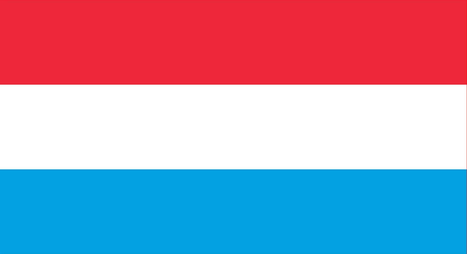 Flagge Luxemburg für Vertrieb Kiesling in Luxemburg