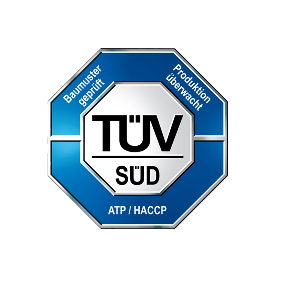 Logo TÜV für ATP und HACCP Prüfung